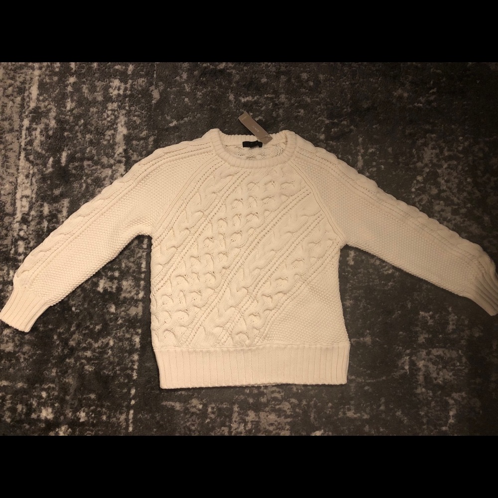 J Crew Cable-knit Sweater